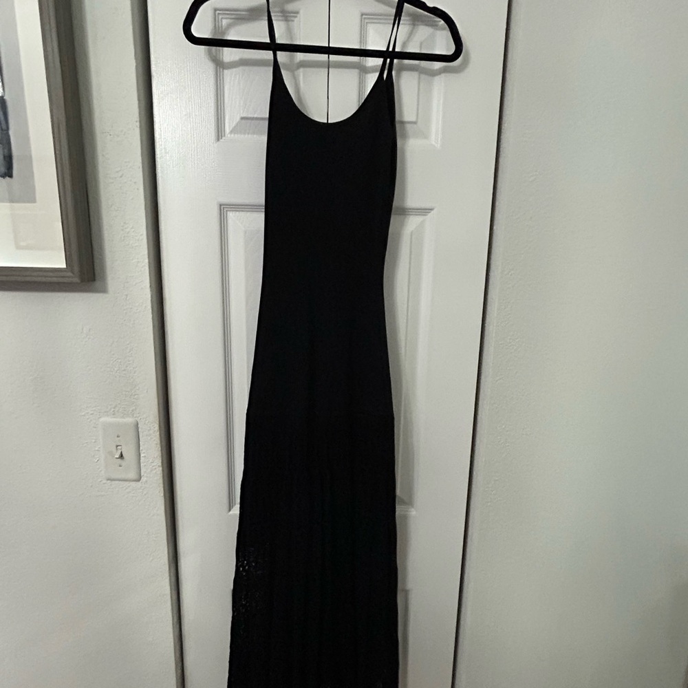 Elegant Black Maxi Dress